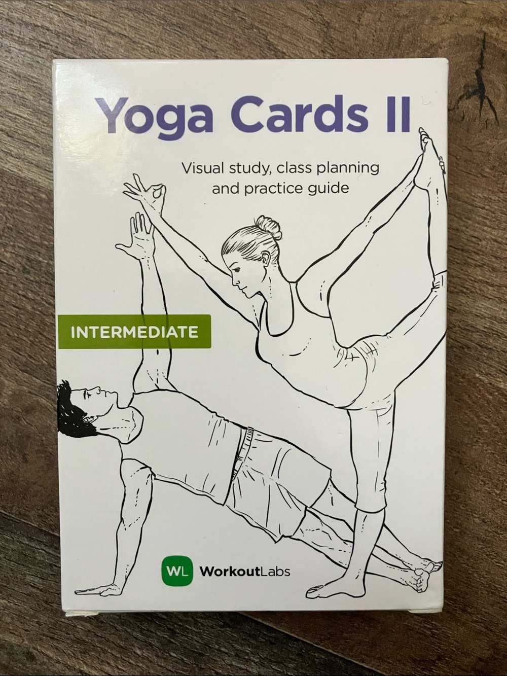 Yoga Cards II - Intermediate - Card Deck
